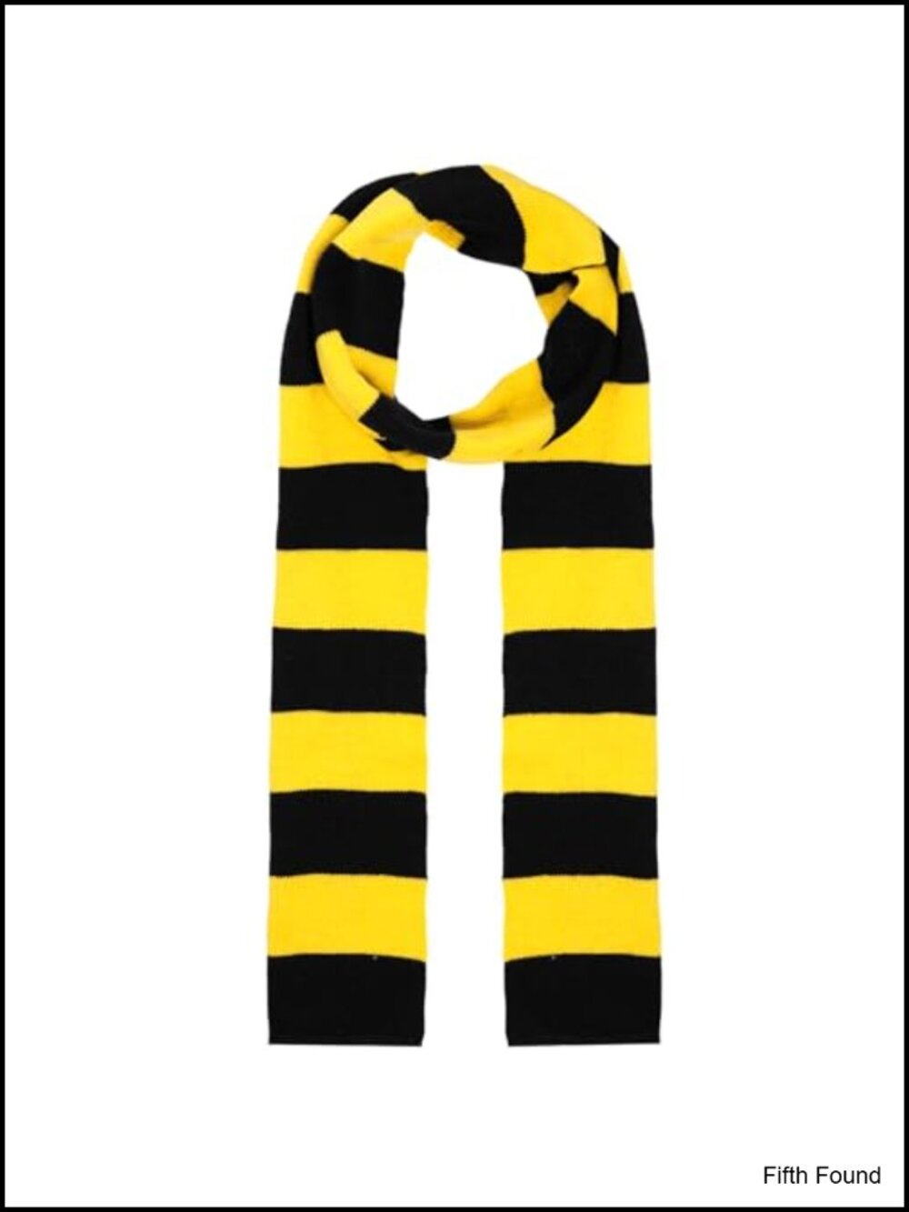 Soft Knit Striped Scarf Wizard Cosplay Neckerchief Winter Men Women